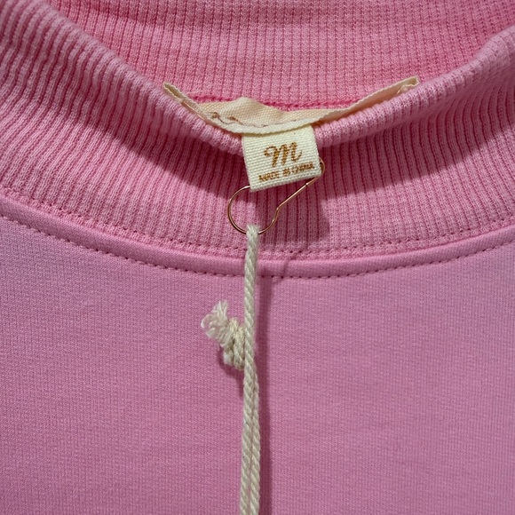 Listicle Pink Ruffled Top - Picture 3 of 3